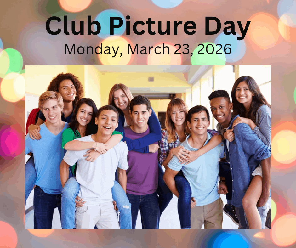 Club picture day March 23rd